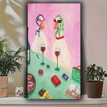 1 pièce Peinture de diamant 5D DIY, convient aux débutants, diamants ronds complets, canevas de forage complet, comprend un kit d'outils de peinture de diamant et des diamants artificiels multifacettes brillants, sans cadre, plusieurs tailles disponibles, choix idéal pour la décoration murale de la maison - Pas de cadre - Voir 4