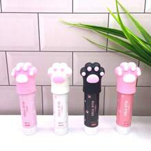 1/2/4pcs Cat Paw Shaped Glue Sticks, Quick Dry Solid Glue, Back To School Essential (Random Style) - A - View 2