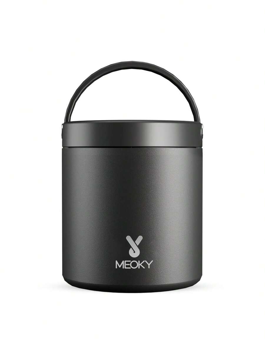 Powcan 25oz(700ml)不鏽鋼真空保溫食物罐，適用於熱食與冷食，寬口防漏湯罐，適合成人使用，保溫10小時，保冷16小時，防漏食物罐，適用於學校、辦公室、旅行、廚房，聖誕禮物