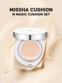 MISSHA 液態粉底液 LSF45/PA+++，雙重保濕、長效遮瑕、完美光澤，非常適合節慶、送禮、婚禮、夏季、情人節與度假（含可替換裝版本） - #21 BRIGHT COLOR - 查看 3