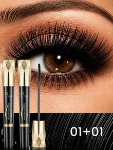 Pudaier 2pcs Long-Lasting Volumizing Mascara, Thick & Full, No Flaking, No Clumping, Large Capacity, Easy Curl, Long-Lasting Lift - 2PCS - View 5