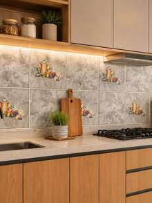 Self-Adhesive PVC Wallpaper, Washable, Decorative Wood Pattern, 5m X 10m Roll, For Home Renovation And Decoration, Living Room, Bedroom, Kitchen, Furniture, Patterned Wall Covering. - C203 - 查看 3