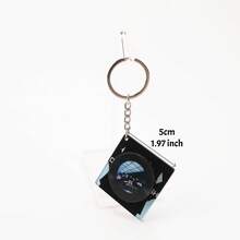 K-POP ENHYPN 6th Mini Album DESIRE:UNLEASH Peripheral Pendants, Jungwon, Heeseung, Jay, Jake, Sunghoon, Sunoo, Ni-Ki Keychain Ornaments, Rotatable Round Disc Keychains, Decorate Schoolbags, Backpacks, Key Chains, Suitcases, Perfect Gifts For Fans. - Multicolor - View 7