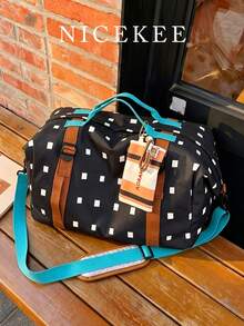 Multi-Carry Practical One Shoulder Travel Tote Bag, Large Capacity, Suitable For Weekend Trips, Fitness, Short-Distance Business Trips - Multicolor - View 2