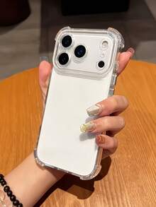 手機殼：奢華防震軟 TPU 透明保護手機殼，相容 Apple 17 16 15 14 13 12 11 Pro Max 16 15 14 8 7 Plus X Xs Max Xr 8 7 背蓋保護殼 - 透明3 - 查看 5