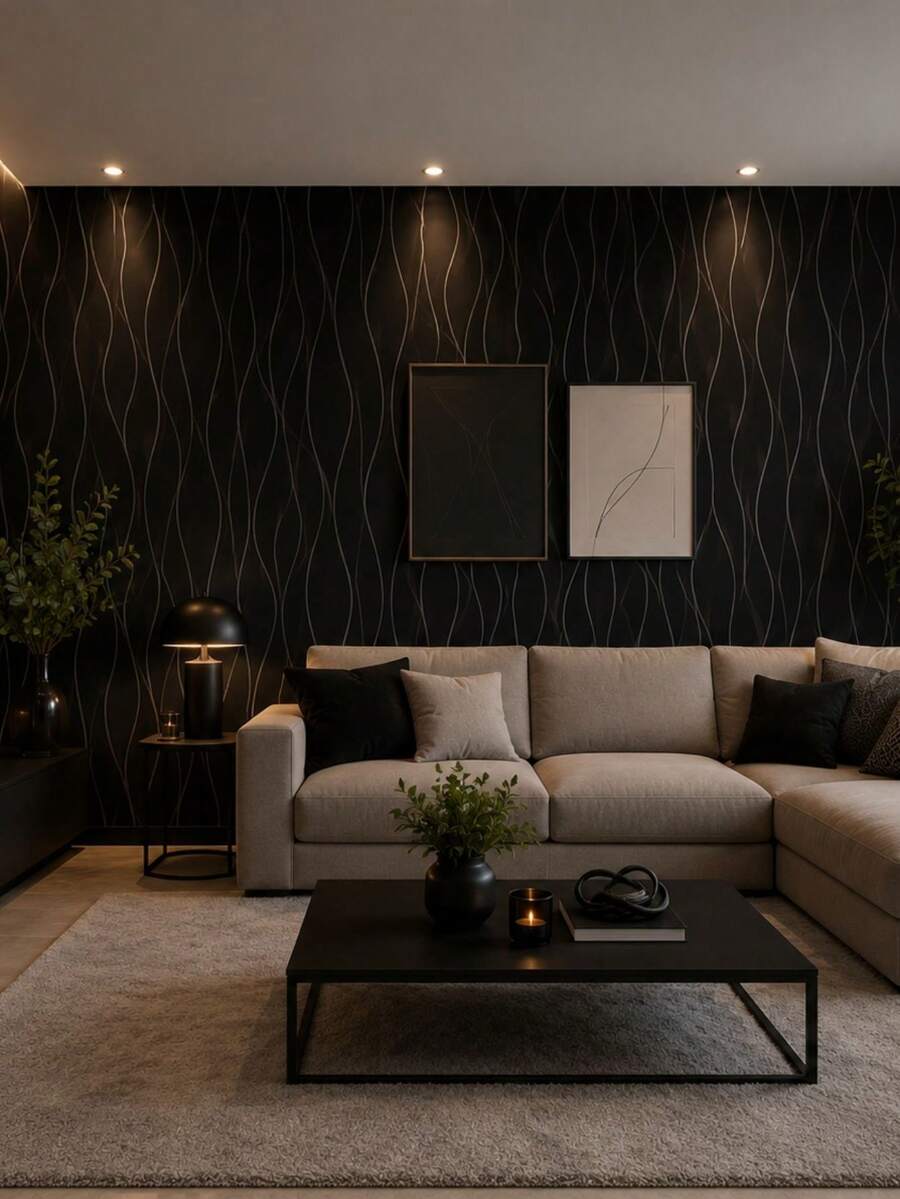 Self-Adhesive PVC Wallpaper, Washable, Decorative Wood Pattern, 5m X 10m Roll, For Home Renovation And Decoration, Living Room, Bedroom, Kitchen, Furniture, Patterned Wall Covering. - F207 - 查看 1