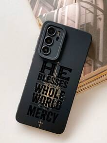 Christian Faith Cross & Sunburst Pattern Liquid Silicone Mobile Phone Case Full-Body Protection Shockproof Anti-Fall TPU Soft Rubber Case Compatible With IPhone 13 15 16 17pro 17 14 17 17pro Max &Compatible With Samsung Galaxy/A54 A14 A15 S23 S24 S24ultra S25 A07 A17 S26 A57 - Multicolor - View 4