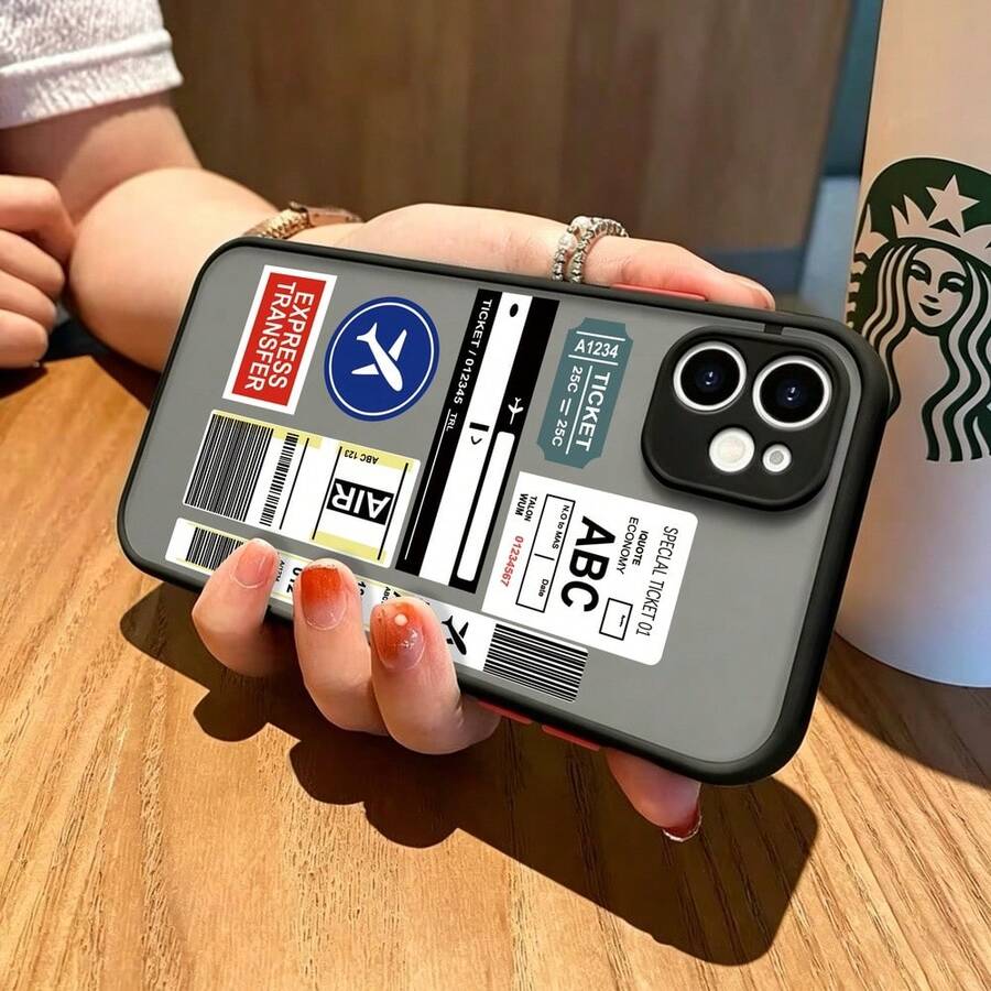 1 funda para móvil con material TPU+PC de tacto suave, con orificios precisos para protección de la cámara, borde mate y textura similar a la piel. Compatible con múltiples modelos: 11/12/13/14/15/16/17/Pro/Pro Max/Mini, series Galaxy y más. Funcionalidades: anti-impacto, anti-caídas, anti-huellas y protección completa para el lente de la cámara. MXFGK1345 - FGK-BK-MXFGK1345 - Ver 1