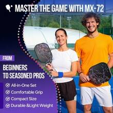 9pcs New Outdoor Pickleball Paddle Set, Training Pickleball Paddle, Fiberglass Pickleball Paddle - D - View 5