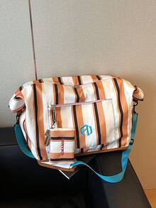 Multi-Carry Practical One Shoulder Travel Tote Bag, Large Capacity, Suitable For Weekend Trips, Fitness, Short-Distance Business Trips - Multicolor - View 12