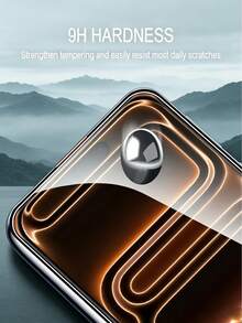 4片裝 HD 鋼化玻璃螢幕保護貼，適用於 iPhone 17 Air 16 15 14 13 12 11 X/XS Pro Max 系列 - 無色 - 查看 5