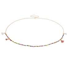 Cadena de Cintura Estilo Bohemio, Collar de Cadena Corporal Brillante para Mujer - 2# - Ver 15