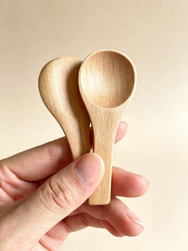 12/6pcs Premium Wooden Small Spoons, Ice Cream Spoons, Suitable For Ice Cream, Soup, Coffee, Honey, Jam And Other Condiments, Perfect For Home Coffee And Creative Dishes, Ice Cream Tools, Lightweight And Easy To Use, Outdoor Supplies, Kitchen Tools, Kitchen Supplies, Kitchen Accessories, Kitchen Spoons, Home Decor, Home Supplies, Household Essentials, Gifts For Women, Gifts For Men, Gifts For Mothers, Gifts For Fathers, Gifts For Grandfathers, Gifts For Grandmothers