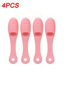 4pcs SSilicone Nose Pore Cleansing Brush, Portable Blackhead Removal Massager, Beauty Cleansing Tool, Facial Pore Cleanser, Facial Cleansing Brush, Home And Living/Household Cleaning And Personal Care/Personal Care And Cleaning Tools - Multicolor - View 16