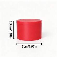 1件裝 雙層螺旋紅色研磨器 50MM 3D列印一體成型 硬塑膠 均勻細碎 便攜小號研磨器 抽菸配件 - 查看 3