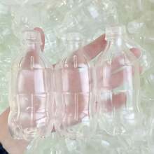 1個迷你透明水瓶擠壓玩具，透明液體水感紓壓玩具，便攜瓶狀兒童焦慮緩解玩具，口袋新奇玩具，桌面裝飾 - 彩色 - 查看 4