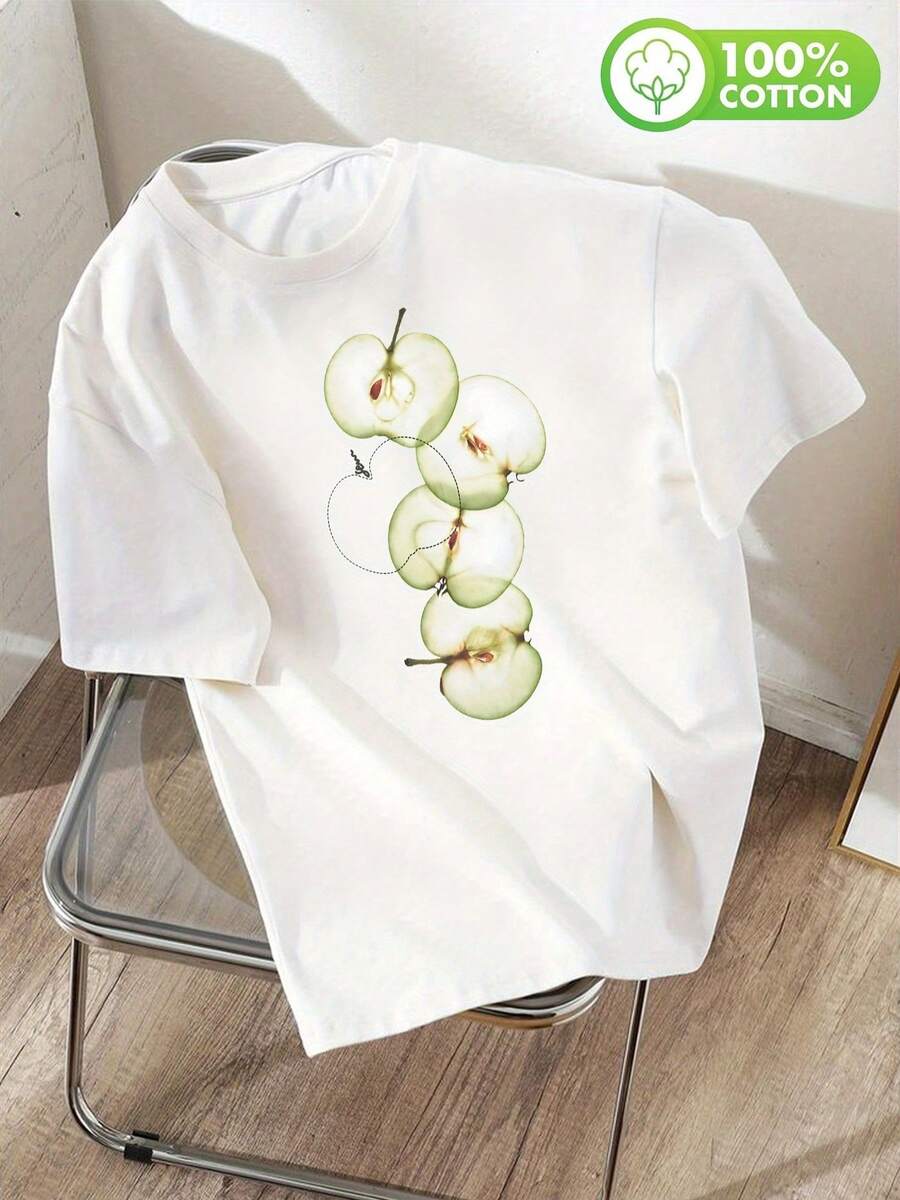 T-shirts pour femmes - Blanc - Voir 1
