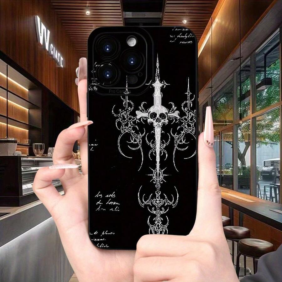 Ships Within 24 Hours From Mexico. Fashionable Unisex Phone Case With High-Definition Clarity, Good Drop Resistance, Shockproof And Fingerprint-Resistant, Durable And Compatible With Various Phone Brands, Including: 17, 17 Pro, 17 Professional Max, 17 Air, 16, 16 Pro, 16 Plus, 15, 15 Professional Max, 15 Pro, 15 Plus, 14 Pro, 14 Plus, 14 Pro Max, 13, 13 Professional Max, 12 Pro, 12 Professional Max, 11 Pro, 11 Professional Max, XR, X, XS, XS Max, S21, S22, S23, S24, S25, S26. - 風格 - 查看 1
