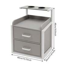 SHIOUCY Tool Chests & Cabinets - Gray + White - View 5