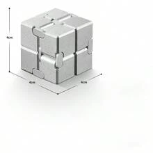 Infinite Cube - Boost Cognitive Ability And Problem-Solving Skills - An Entertaining Educational Puzzle Toy - 110g - View 6