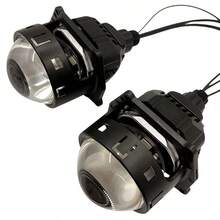 最新 Z50S 升級版 3 英吋三色投影透鏡 LED 車頭燈，低燈 40W 高燈 50W，白光/黃光/暖白光，無損安裝汽車大燈 2 件/組 - Z50S - 查看 9