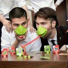 Funny Frog Mask Game Set - Fun Bug-Eating Battle Game, Interactive Board Game, Family Party Game, Corporate Party Game, Team Icebreaker Game, Card Battle Game, Perfect For Company Parties, Party Games, Strategy Board Games, Interactive Tabletop Entertainment Or Family Fun, Also Suitable As A Party Gift - Multicolor - View 2