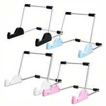 Soporte plegable multifuncional para tablet - Adecuado para varios dispositivos, soporte ligero para portátil, funcionamiento suave, diseño cómodo, perfecto para días de relajación - Disponible en una variedad de colores brillantes - 1 unidad - Ver 3