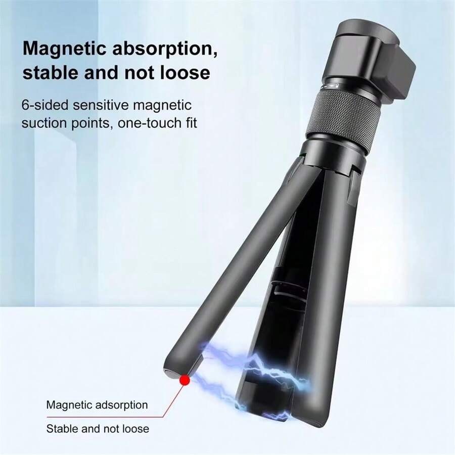360° Rotating Handle Mini Desktop Tripod Stand, With 1/4" Screw, Camera Mounting Accessory, Suitable For Insta360 X5 X4 X3 Hero 13