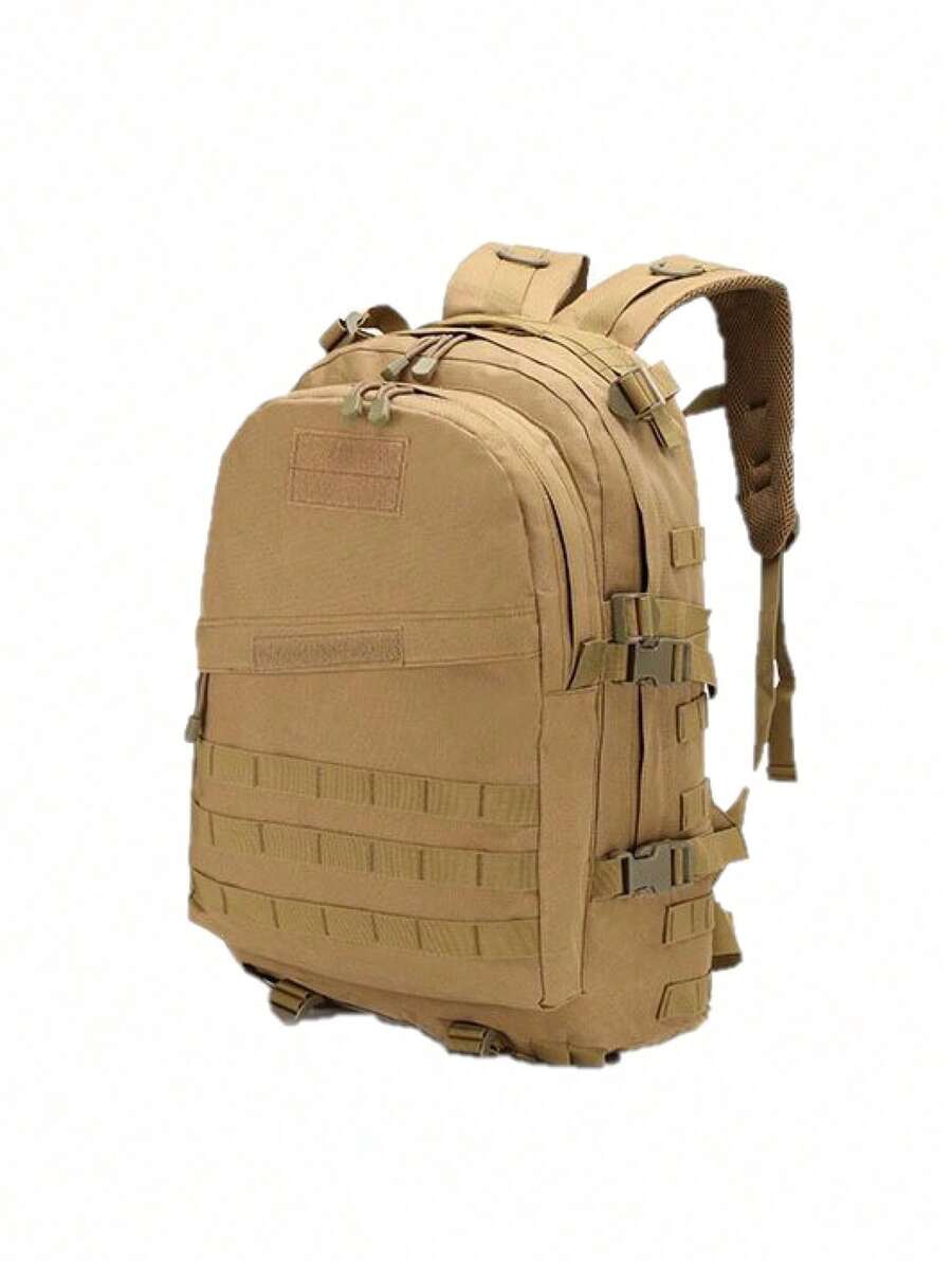 Mochila Escolar Resistente para Exteriores 4P - Beis - Ver 1