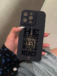 Christian Faith Cross & Sunburst Pattern Liquid Silicone Mobile Phone Case Full-Body Protection Shockproof Anti-Fall TPU Soft Rubber Case Compatible With IPhone 13 15 16 17pro 17 14 17 17pro Max &Compatible With Samsung Galaxy/A54 A14 A15 S23 S24 S24ultra S25 A07 A17 S26 A57 - Multicolor - View 6