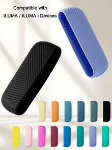 BLBLBL 1pc Brand New Dual-Diagonal Pattern Silicone Protective Case Designed For IQOS ILUMA & ILUMA I, Anti-Slip And Anti-Drop Protective Cover, Suitable For Daily IQOS ILUMA I Protective Case Decorative Accessory - Single Silicone Sleeve - View 13
