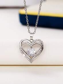 1 collar de cuentas para mujer, adecuado para uso diario y vacaciones. - Plateado - Ver 6
