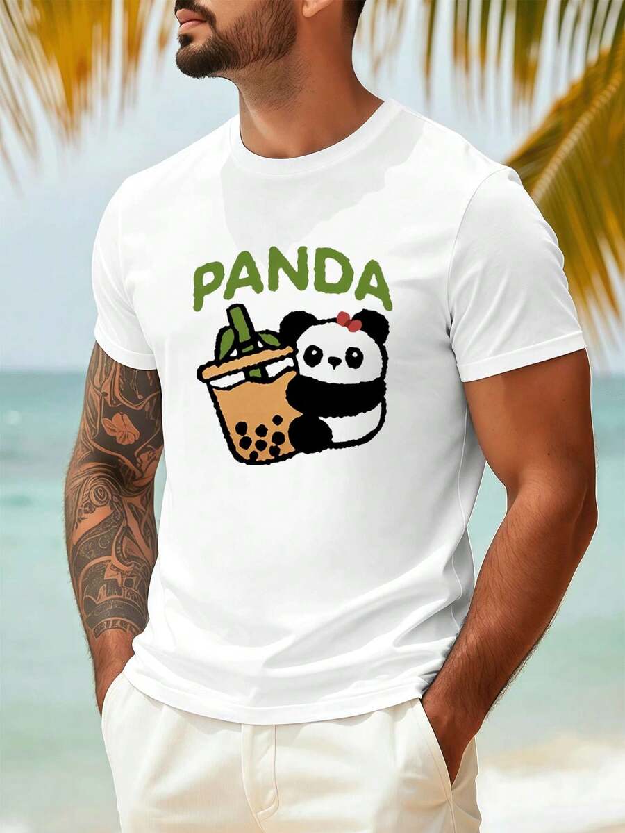 Men T-Shirts - White - View 1