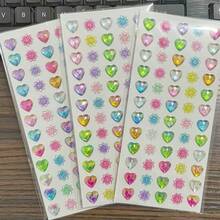Stiker Permata Aneka Warna - Stiker Dekoratif Perekat Diri Berbentuk Hati 3D Mengkilap, Cocok untuk Kerajinan Tangan, Stiker Berlian DIY, Dekorasi Ponsel, Laptop, Tablet, Bahan Kerajinan Tangan untuk Hadiah Ulang Tahun, Campuran Aneka Warna, Efek 3D, Permukaan Mengkilap, Stiker Kreatif DIY Buatan Tangan - Donasi kasih sayang - View 15