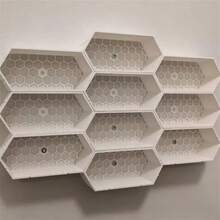 1pc Hexagonal Toy Car Storage Organizer, Stackable Multi-Compartment Space-Saving Design, Modular Honeycomb Wall-Mounted Display Rack, PLA Material, Suitable For Alloy Model Cars, RC Car Collection, Model Room Desktop/Shelf Display Box - Multicolor - View 4
