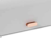 Haofy La Más Nueva Caja Organizadora de Cables de Montaje en Pared para Regletas, Cargadores, Cables de Computadora de TV con Caja Protectora para Ocultar Cables. Ideal para Oficina en - blanco marfil - Ver 4