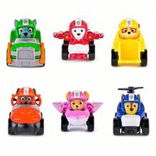 Spin Master Paw Patrol Air Rescue 6pcs Puppy Racing Toy Car Gift Set, Includes Archie, Mao Mao, Tian Tuan, Xiao Li, Rocky And Zuma, Suitable For Boys And Girls Children Aged 3 And Above - AIR RESCUE - View 5