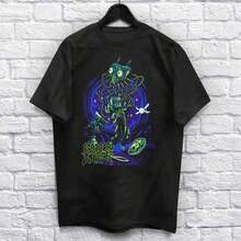 The End Of Time Unisex T-Shirt (For Men And Women), Gamer T-Shirt, Heavy Metal T-Shirts, Video Game T-Shirt, Retro Music, Men's Clothing, Men's Summer Clothing - 黑色 - 查看 1