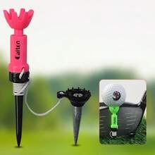 2pcs Golf Magnetic Ball Markers, Low Resistance Long Distance Ultra Stable Ultra Durable Adjustable Length Ball Holder - Multicolor - View 3
