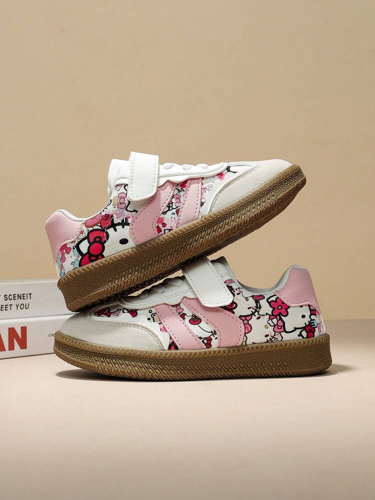 SANRIO 2026 New Comfortable Fashionable Cartoon Sports Kids Shoes, Fashionable Easy To Match Breathable Running Shoes For Kids, Hello Kitty - Pink - View 16