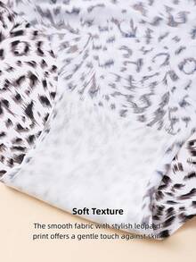 Aofeiqike 3pcs/Pack Women's Mid-Waist Leopard & Zebra Print Panties, Soft Seamless Invisible Underwear, Fashionable Animal Pattern Daily Panties - Multicolor - View 2