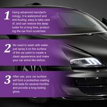 EELHOE Purple Coated (100ml Bottle) Hand Spray Wax Micro-Coating Car Coating Agent Spray Coating Nano-Coating Agent - Liquid - View 3