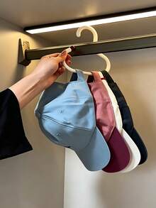 Multi-Function Anti-Slip Closet Hat Hanger Space Saving Wardrobe Organizer Hook,Bedroom Room Decor,Back To School - View 6