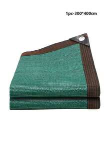 1pc Outdoor Sun Shade Net, Cream White High-Density Polyethylene Material, 90% Shading Rate, Rectangular Sun Shade Sail, Sand Color UV-Resistant Sun Shade Fabric, Patio Privacy Curtain, Summer Outdoor Carport, Terrace, Garden,Backyard And Residential - Multicolor - View 21