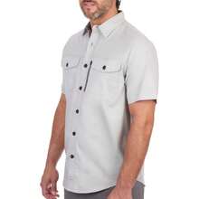 Coleman Men's Short Sleeve Stretch Ripstop Utility Shirt - Button Down Outdoor Work Shirts For Men Variant 3 - High Rise - View 3