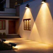 7 LED Solar Spotlight IP65 Outdoor RGB Solar Landscape Light Adjustable Brightness, Suitable For Garden Yard Trees Backyard Driveway Patio Lawn Decoration Path Light Spotlight - 1 - View 10