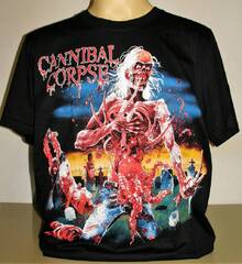 Cannibal Corpse Eaten Back To Life T-Shirt Size S M L XL 2XL 3XL Death Metal New - 黑色 - 查看 1