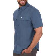Coleman Mens UPF 40+ Ultra Lightweight Quick Dry Short Sleeve Guide Shirt Outdoor For Fishing Hiking Camping Variant 2 - 馬尾藻海 - 查看 11