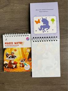 Creative Watercolor Coloring Book,Different Styles Of Watercolor Books, Painting Book, Classroom Picture Book, Family Interactive Watercolor Painting, Hand-Drawn Book,Early Childhood Education Back To School - Multicolor - View 6