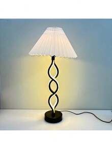 LED Seaweed Fabric Table Lamp, Creative Minimalist Design Table Lamp, Suitable For Bedroom, Living Room, Office, Bedside Daily Lighting, Reading Lighting, Decorative Table Lamp, Atmosphere Night Light - Desk Lamp - View 23